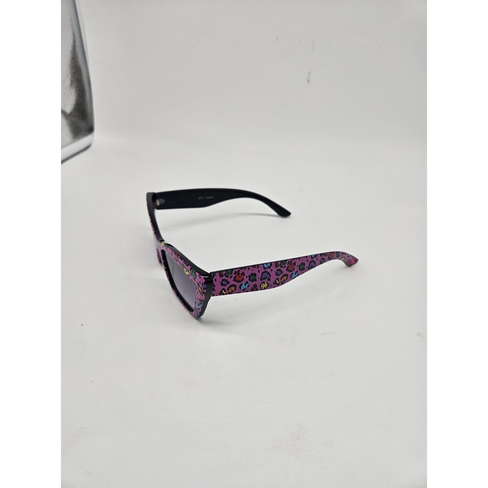 BETSEY JOHNSON Womens Pink Black Sassy SUNGLASSES Sun Glasses NEW Without Tags - Picture 2 of 4